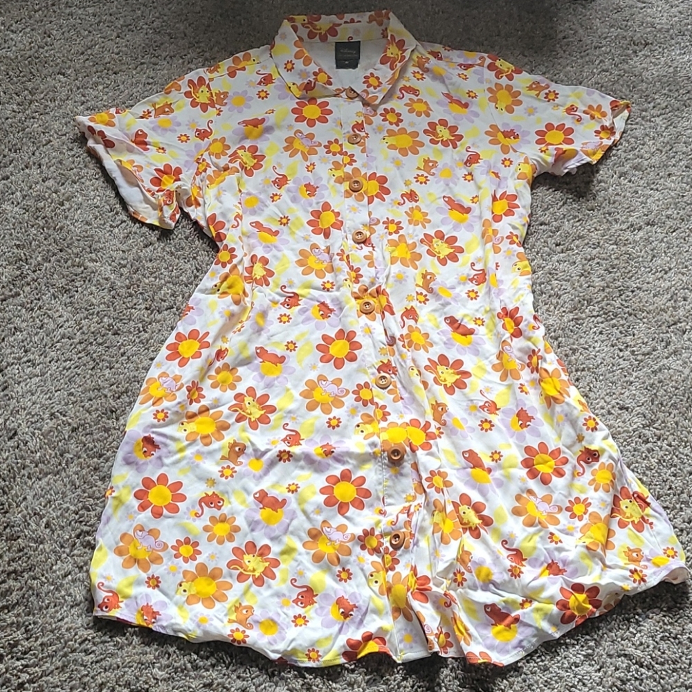 Disney tangled pascal pj dress